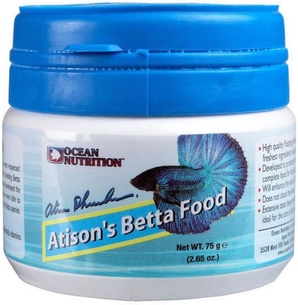 Alimento flotante para peces betta