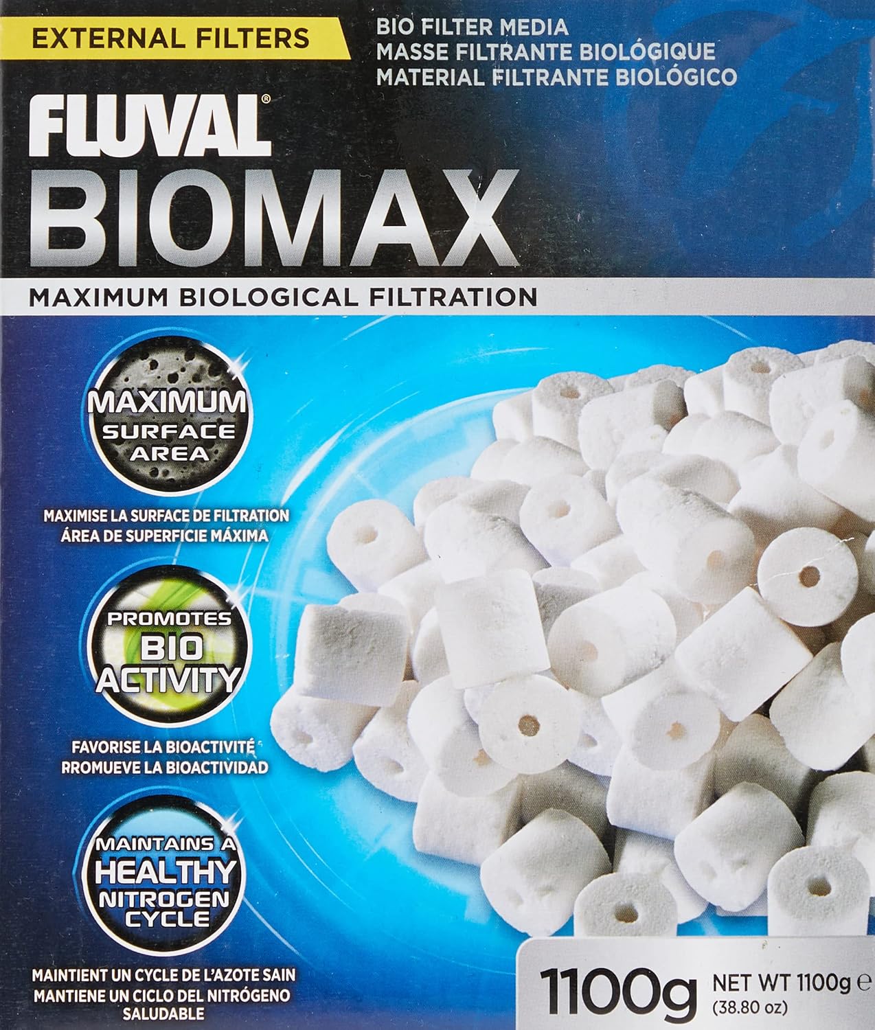 Fluval Biomax: carga biológica