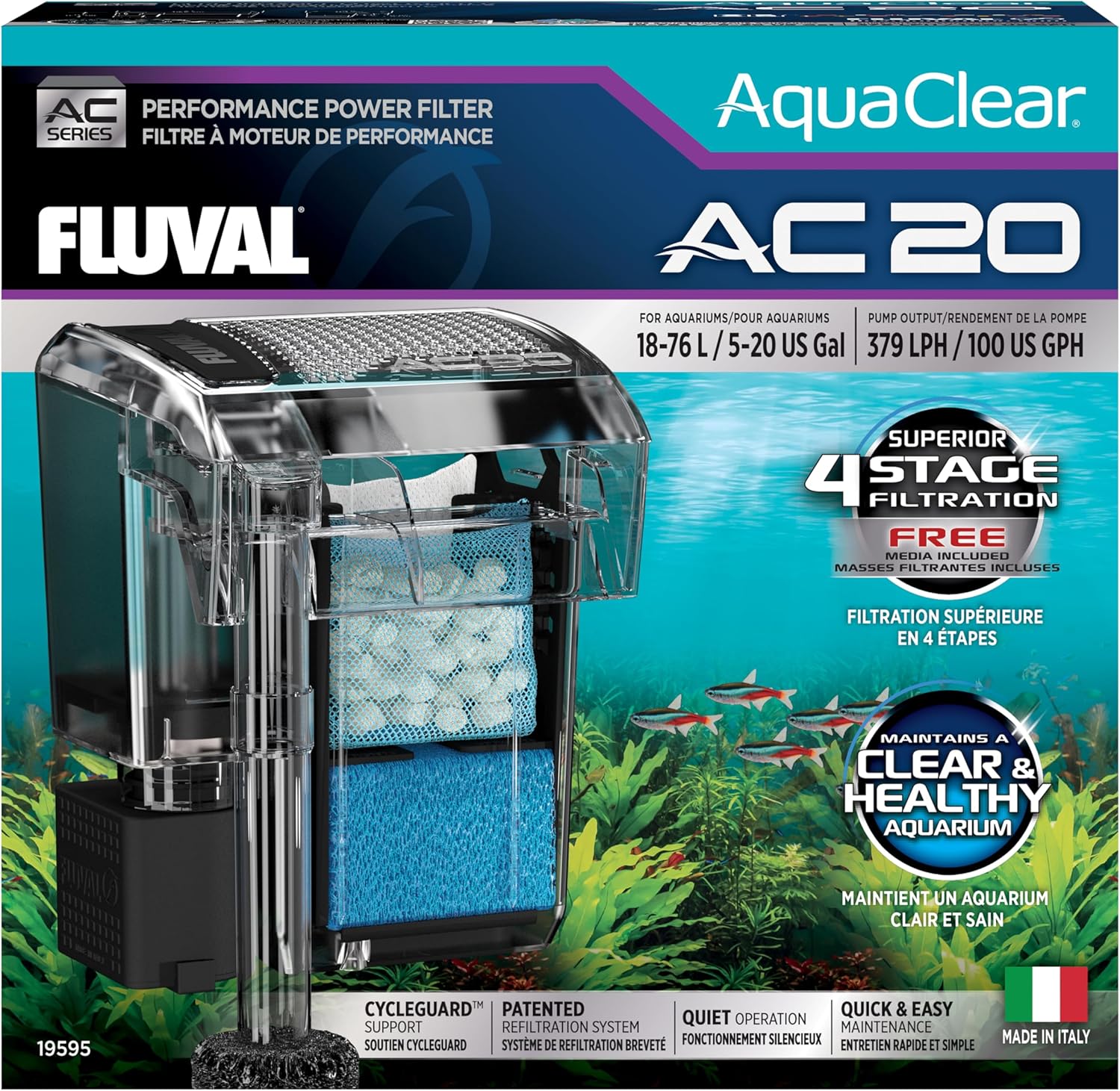 Filtro Fluval AquaClear AC20